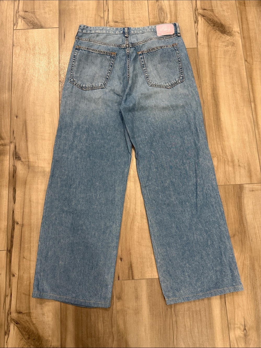 NEW rag & bone Logan Featherweight Wide Leg Jeans. Ultra Lightweight Edition 28 - Picture 8 of 11